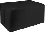Kabelbox, gro&szlig; / 407x157x133,5mm, schwarz