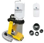 BAMATO Absauganlage AB-550 inkl. Adapter Set und 2. Filtersack