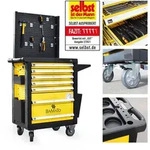 BAMATO Premium Werkstattwagen WORK-550 mit 348-tlg CrV Werkzeugset