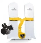 BAMATO Absauganlage AB-3900 mit Y-Adapter (400V)