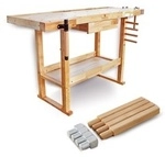 BAMATO Hobelbank WORK-1520 aus Massivholz BAMATO Hobelbank WORK-1520 aus Massivholz