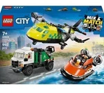 LEGO&reg; Kombinationsset mit Flugzeug, Wartungsfahrzeug und Luftkissenboot - 60505