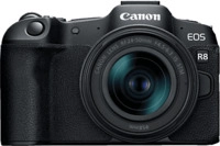 CANON EOS R8 Kit Spiegellose Systemkameras mit Objektiv 24-50 mm, 7,5 cm Display,