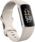 FITBIT Charge 6, Fitness Tracker, S, L, Porcelain
