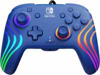 PDP LLC Afterglow™ Wave Wired Controller: Controller Blau für Nintendo Switch,