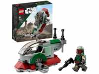 LEGO Star Wars 75344 Boba Fetts Starship™ – Microfighter Bausatz, Mehrfarbig