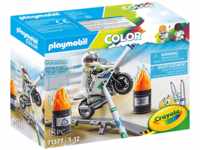 PLAYMOBIL 71377 Color: Motorrad Spielset, Mehrfarbig