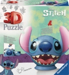 RAVENSBURGER 11574 Disney Stitch Puzzle-Ball mit Ohren 3D Puzzle
