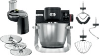 BOSCH MUMS6ZS13D Serie 6, mit Waage, K&uuml;chenmaschine Jet black matt