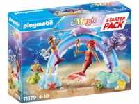 PLAYMOBIL 71379 Starter Pack Meerjungfrauen Spielset, Mehrfarbig