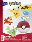 MEGA HPX92 Pok&eacute;mon Paldea Region Team Bausatz Mehrfarbig