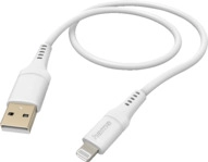 HAMA Flexible USB-A Lightning, Ladekabel, 1,5 m, Wei&szlig;