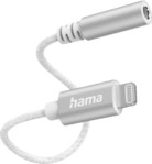 HAMA Lightning auf 3.5-mm-Klinke-Buchse, Adapter, Wei&szlig;