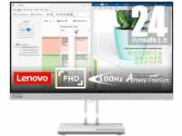 LENOVO L24e-40 Monitor 23,8 Zoll Full-HD (6 Reaktionszeit, 100 Hz)