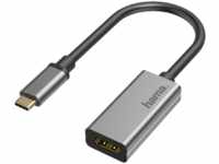 HAMA USB-C-Stecker auf HDMI™-Buchse Adapter, Grau