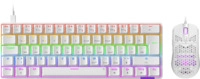 ISY IGB-1000, Tastatur & Maus Set, Rubberdome, Sonstiges, Kabelgebunden, Wei&szlig;