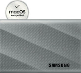 SAMSUNG T9 PC/Mac Festplatte, 1 TB SSD, extern, Grau