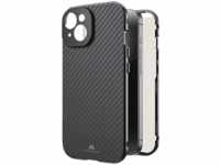 BLACK ROCK 360° Glass, Full Cover, Apple, iPhone 15, Real Carbon