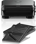 BRAUN SnackMaker 5 SM 5000 BK Sandwichmaker Premium Schwarz