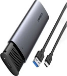 UGREEN USB-C auf M.2 Mobiles Festplattengeh&auml;use, Gray
