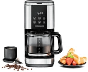 ROMMELSBACHER FKM 1000 Kaffeemaschine Edelstahl/Schwarz