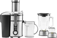 GASTROBACK 40153 Design Multijuicer Digital Pro Entsafter 1300 Watt, Silber