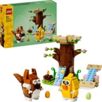 LEGO 40709 Fr&uuml;hlingstierspielplatz Bausatz, Mehrfarbig