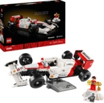 LEGO Icons 10330 McLaren MP4/4 & Ayrton Senna Bausatz, Mehrfarbig