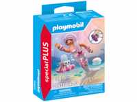 PLAYMOBIL 71477 Meerjungfrau mit Spritzkrake Spielset, Mehrfarbig