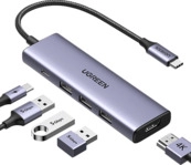 UGREEN Multifunktion USB-C Hub, Gray