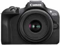 CANON EOS R100 Kit Systemkamera mit Objektiv 18-45 mm, 7,62 cm Display, WLAN