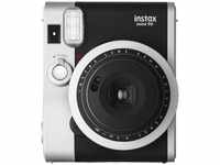 FUJIFILM instax Mini 90 Sofortbildkamera, Schwarz/Silber