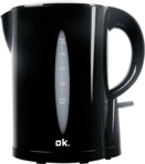 OK. OWK 103-B Wasserkocher, Schwarz