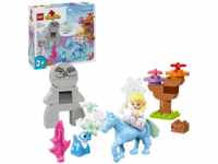 LEGO DUPLO Disney™10418 Elsa und Bruni im Zauberwald Bausatz, Mehrfarbig