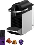 DELONGHI Pixie Re-Design EN127.S Nespresso Kapselmaschine Silber DELONGHI Pixie Re-Design EN127.S Nespresso Kapselmaschine Silber