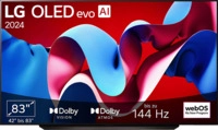 LG OLED83C47LA OLED evo TV (Flat, 83 Zoll / 210 cm, 4K, SMART TV, webOS 24 mit ThinQ) LG OLED83C47LA OLED evo TV (Flat, 83 Zoll / 210 cm, 4K, SMART TV, webOS 24 mit ThinQ)