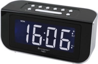 SOUNDMASTER FUR4005 Radio-Uhr, PLL Tuner, FM, Schwarz