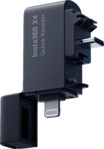INSTA360 X4 Quick Reader, Plug-and-Play-Speichermodul, Schwarz