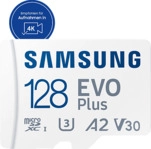 SAMSUNG EVO Plus (2024), Micro-SD Speicherkarte, 128 GB, 160 MB/s