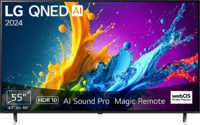 LG 55QNED80T6A QNED TV (Flat, 55 Zoll / 139 cm, UHD 4K, SMART TV) LG 55QNED80T6A QNED TV (Flat, 55 Zoll / 139 cm, UHD 4K, SMART TV)