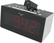 SOUNDMASTER FUR6005 Radio-Uhr, PLL Tuner, FM, Schwarz