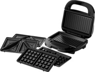 PHILIPS HD2350/80 5000 Series Sandwichmaker Schwarz/Silber