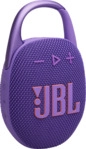 JBL Clip 5 Bluetooth Lautsprecher, Lila, Wasserfest