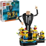 LEGO Despicable Me 75582 Gru und die Minions aus LEGO&reg; Steinen Bausatz, Mehrfarbig