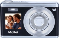 ROLLEI Compactline 10x Fotokamera Silber/Schwarz, 10 Fach opt. Zoom, Ja