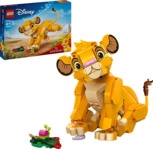 LEGO Disney Classic 43243 Simba, das L&ouml;wenjunge des K&ouml;nigs Bausatz, Mehrfarbig