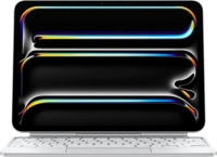 APPLE MWR03D/A Magic iPad Pro 11" (M4) German, Tastatur, Wei&szlig;