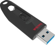SANDISK Ultra&reg; USB 3.0 Flash-Laufwerk USB-Stick, 128 GB, 130 Mbit/s, Schwarz