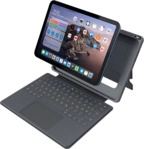 DEQSTER Smart Rugged Touch Plus Keyboard, DE-QWERTZ, Apple, iPad (10.Gen. / A16),