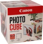 CANON PP-201 5X5 Fotopapier - 40 Blatt Fotopapier, Photo Cube und Frame